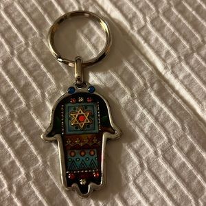 Hamsa keychain